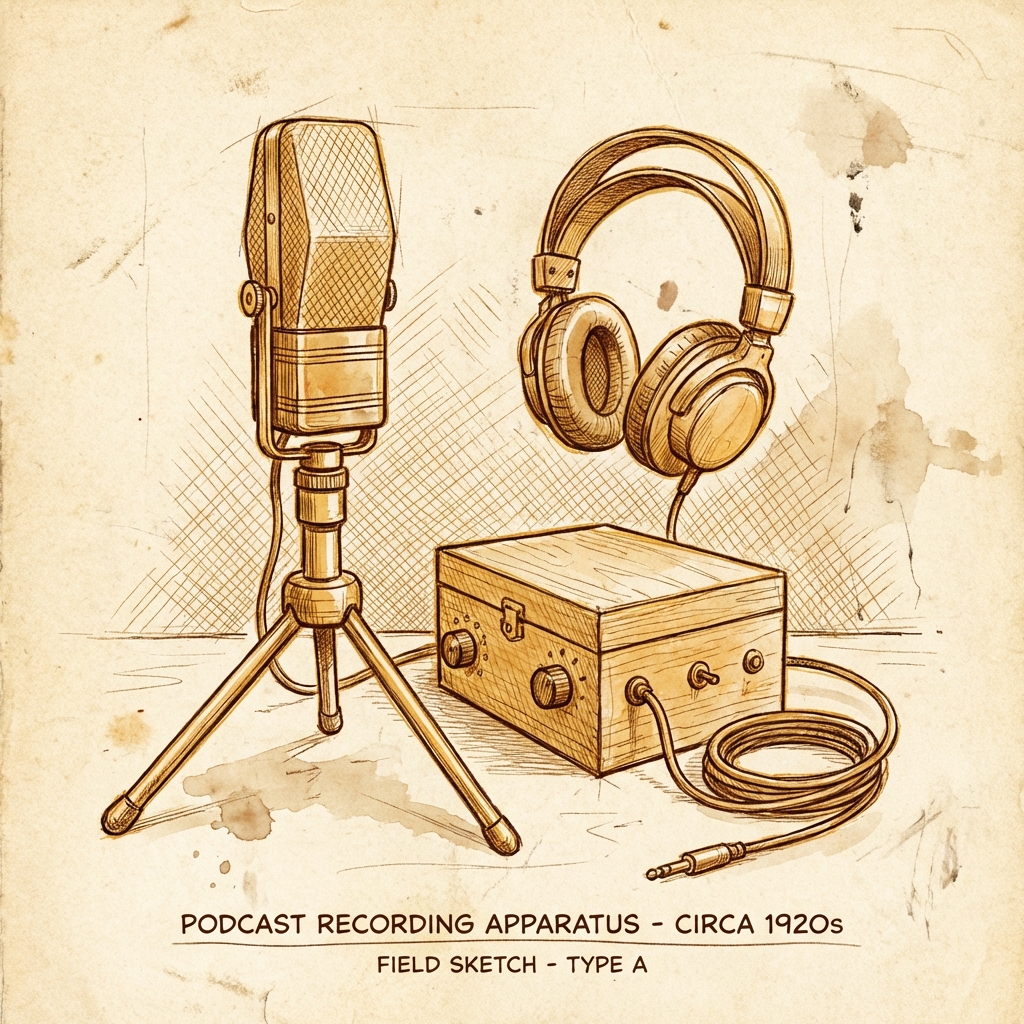 Podcast recording